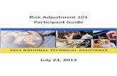 Risk Adjustment 101 Participant Guide - CSSC Operations