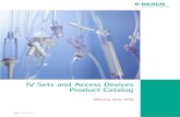 6. IV Sets and Access Devices Product Catalog