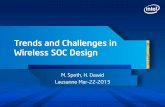 Trends and Challenges in Wireless SOC Design