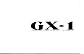 Yamaha GX-1 Owners Manual