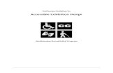 Guidelines for Accessible Exhibition Design