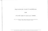 Page 1 Agreement And Conditions Of PAM Sub-Contract 2006. For ...