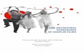 LIVE ORCHESTRAL SCREENINGS OF CHAPLIN FILMS