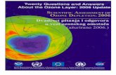 Dvadeset pitanja i odgovora u vezi ozonskog omotača (ažurirano ...