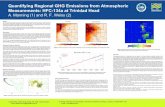 quantifying regional ghg emissions from atmospheric measurements