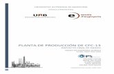 PLANTA DE PRODUCCIÓN DE CFC-13