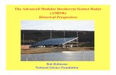 The Advanced Modular Incoherent Scatter Radar (AMISR) Historical ...