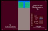 Manual of Upper Primary Mathematics Kit