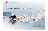 Employee Personal Page (EPP) Procedure Manual