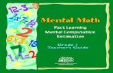 Mental Math – Grade 1