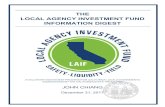the local agency investment fund information digest