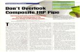 Don't Overlook Composite FRP Pipe