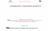 Domestic Tourism Study