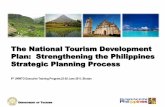 The Philippine National Tourism Development Plan: Strengthening ...