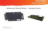 Advanced Sheet Metal Design Faster - TypePad