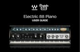 Waves Electric 88 Piano User Guide