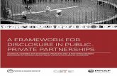 Framework for Disclosure in Public-Private Partnership Projects.