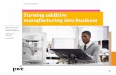 Turning additive manufacturing into business