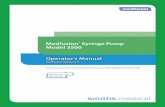 Medfusion® Syringe Pump Model 3500 Operator's Manual