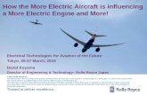 How the More Electric Aircraft is influencing a More Electric Engine ...