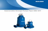 Submersible Sewage Pumps Type ABS XFP