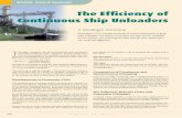 The Efficiency of Continuous Ship Unloaders