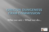 presentation on the Oregon Dungeness Crab Commission