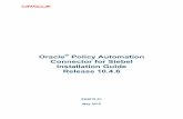 Oracle® Policy Automation Connector for Siebel Installation Guide ...