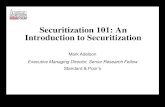 Securitization 101: An Introduction to Securitization