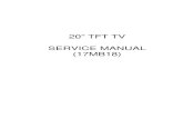 20” TFT TV SERVICE MANUAL (17MB18) - Doknet