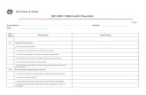 Quality Management System Checklist - Reference P28A-AL-0002