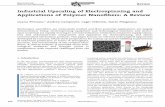 Industrial Upscaling of Electrospinning and Applications of Polymer ...