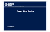 Modelling of fuzzy time series