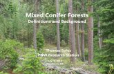 Mixed Conifer Forests What and Where are they?