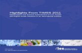 Highlights from TIMSS 2011 Mathematics and Science Achievement ...