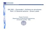 EN 1991 – Eurocode 1: Actions on structures Part 1-3 General ...