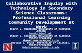 Collaborative Inquiry with Technology in Secondary Science ...