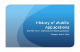 History of Mobile Applications