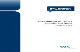 VoiceManager IP Centrex Administrator Guide Release 2.0