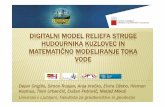 digitalni model reliefa struge hudournika kuzlovec in matematično ...