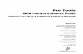 MIDI Control Surfaces Guide