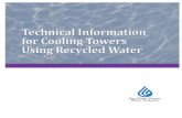 Technical Information for Cooling Towers Using Recycled Water