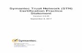 Symantec Trust Network (STN) Certification Practice Statement