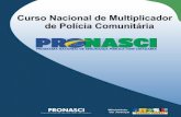 Curso Nacional de Multiplicador de Polícia Comunitária