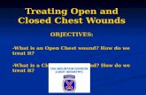 Treating Open and Closed Chest Wounds