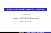 Modeling and Analysis of Fischer's Algorithm
