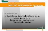 Ontology Lexicalization as a core task in a language-enhanced ...
