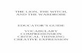 Educator's Guide to The Lion, The Witch, and The Wardrobe