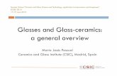 Glasses and Glass-ceramics: a general overview