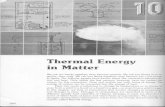 10 Thermal Energy in Matter
